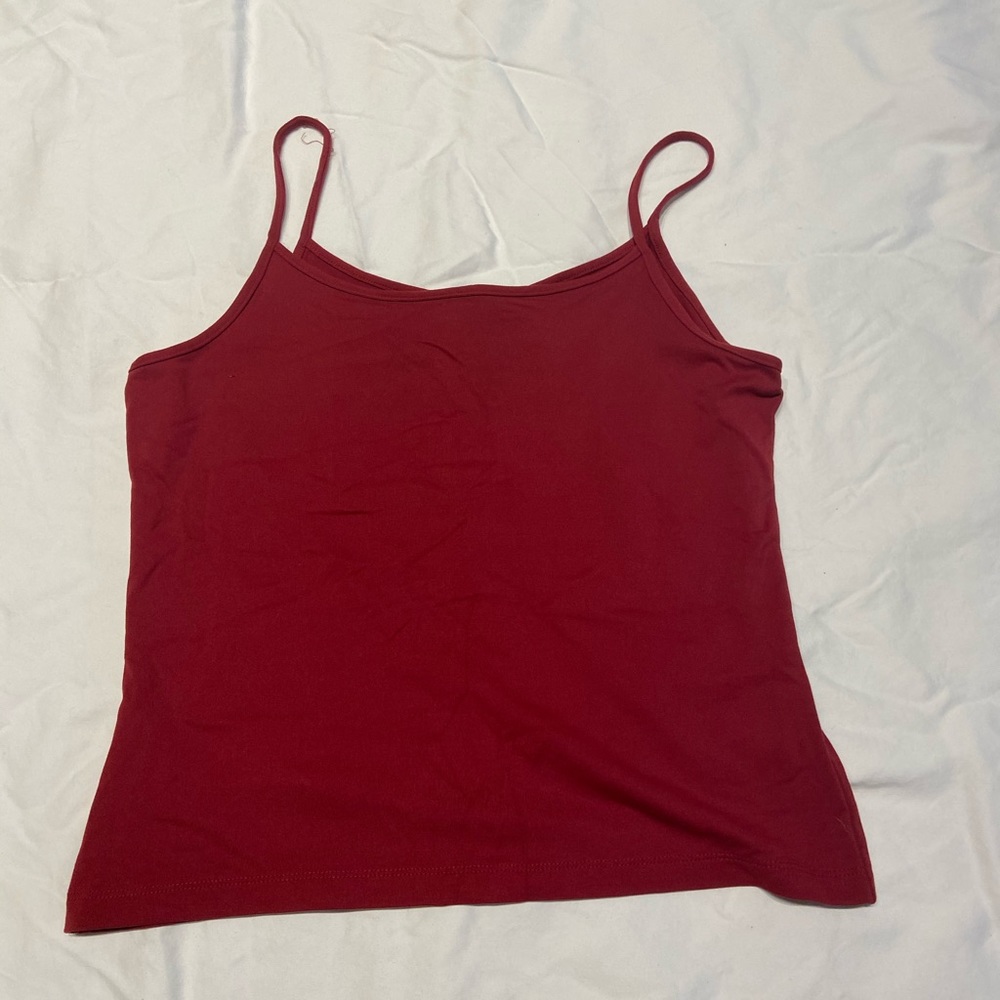Red Ann Taylor Tank Top P23